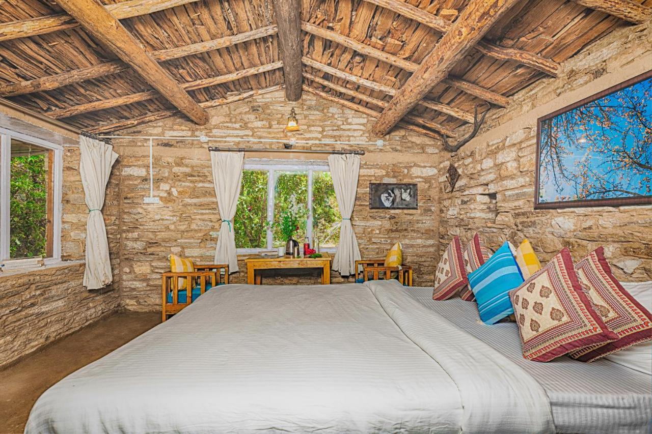 Saffronstays El Sueno, Mukteshwar -Villa Serving Pahadi Meals Exteriér fotografie