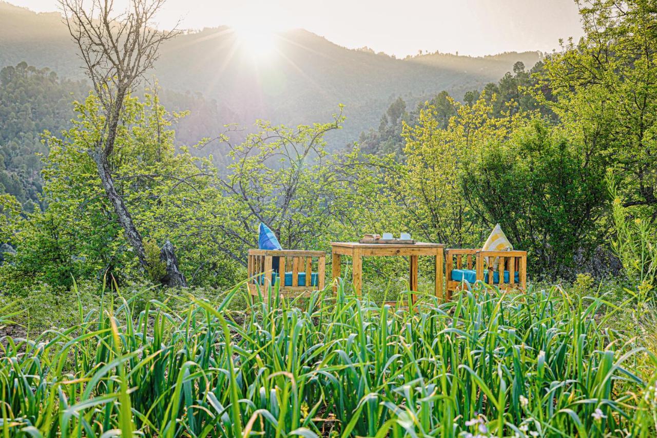 Saffronstays El Sueno, Mukteshwar -Villa Serving Pahadi Meals Exteriér fotografie